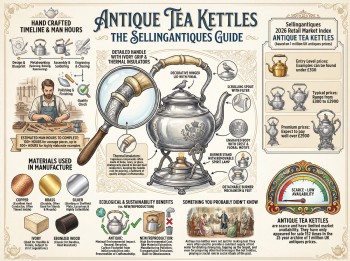 Antique Tea Kettles Guide Infographic
