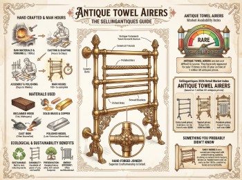 Antique Towel Airers Guide Infographic