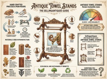 Antique Towel Stands Guide Infographic