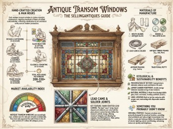 Antique Transom Windows Guide Infographic