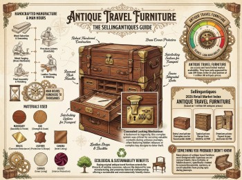 Antique Travel Furniture Guide Infographic