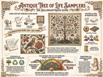 Antique Tree Of Life Samplers Guide Infographic
