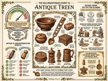 Antique Treen Guide Infographic