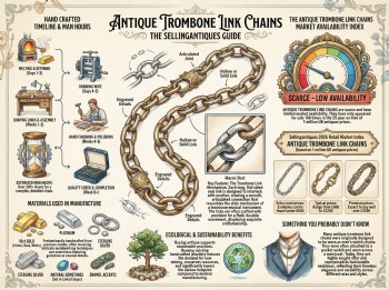 Antique Trombone Link Chains Guide Infographic
