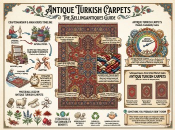 Antique Turkish Carpets Guide Infographic