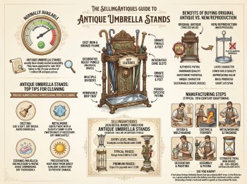 Antique Umbrella Stands Guide Infographic