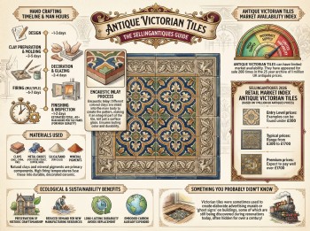 Antique Victorian Tiles from 12 Shops