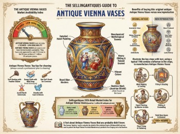 Antique Vienna Vases Guide Infographic
