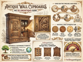 Antique Wall Cupboards Guide Infographic