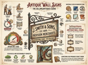 Antique Wall Signs Guide Infographic