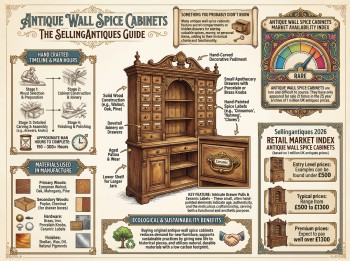 Antique Wall Spice Cabinets Guide Infographic
