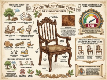 Antique Walnut Childs Chairs Guide Infographic