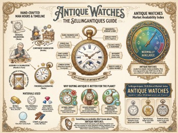 Antique Watches Guide Infographic