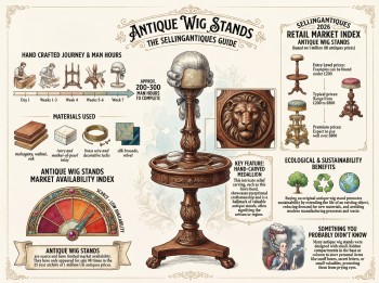 Antique Wig Stands Guide Infographic