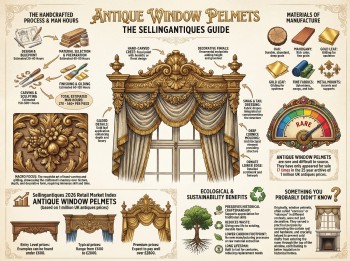 Antique Window Pelmets Guide Infographic