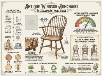 Antique Windsor Armchairs Guide Infographic