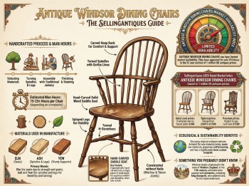 Antique Windsor Dining Chairs Guide Infographic