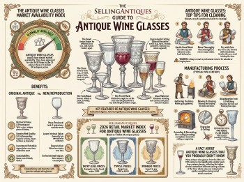 Antique Wine Glasses Guide Infographic