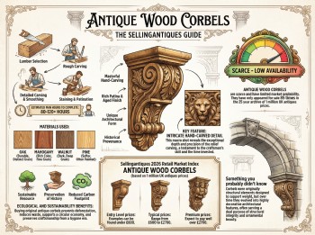 Antique Wood Corbels Guide Infographic