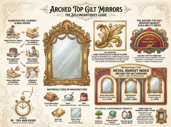 Arched Top Gilt Mirrors Guide Infographic