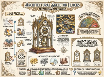 Architectural Skeleton Clocks Guide Infographic
