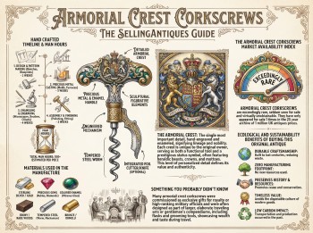 Armorial Crest Corkscrews Guide Infographic