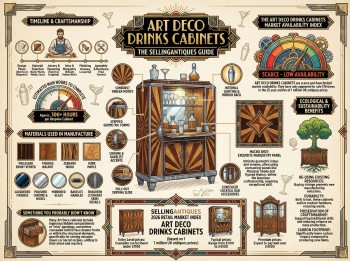 Art Deco Drinks Cabinets Guide Infographic