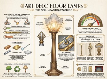 Art Deco Floor Lamps Guide Infographic