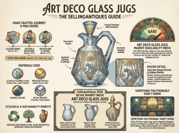 Art Deco Glass Jugs Guide Infographic