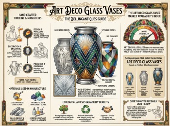 Art Deco Glass Vases Guide Infographic
