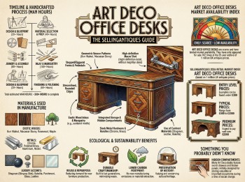 Art Deco Office Desks Guide Infographic