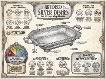 Art Deco Silver Dishes Guide Infographic