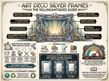 Art Deco Silver Frames Guide Infographic