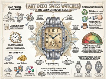 Art Deco Swiss Watches Guide Infographic
