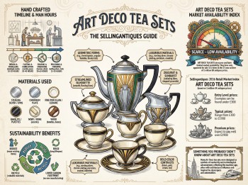 Art Deco Tea Sets Guide Infographic
