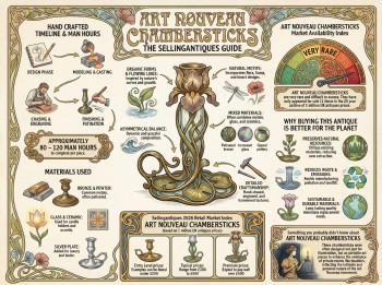 Art Nouveau Chambersticks Guide Infographic