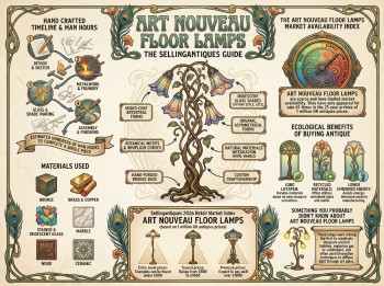 Art Nouveau Floor Lamps Guide Infographic