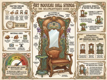 Art Nouveau Hall Stands Guide Infographic