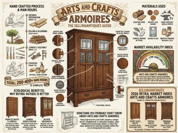 Arts And Crafts Armoires Guide Infographic