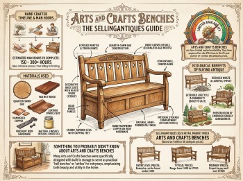 Arts And Crafts Benches Guide Infographic