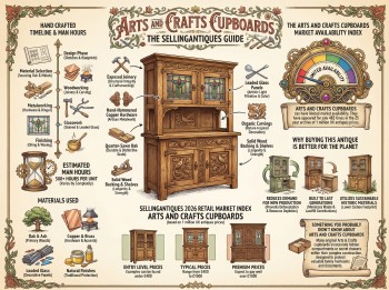 Arts And Crafts Cupboards Guide Infographic