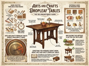 Arts And Crafts Dropleaf Tables Guide Infographic