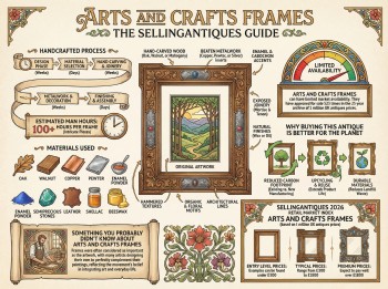 Arts And Crafts Frames Guide Infographic