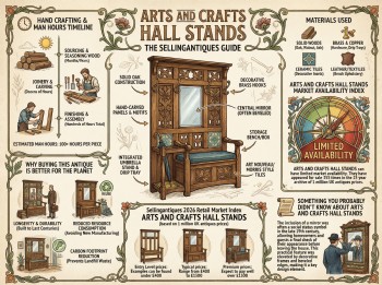 Arts And Crafts Hall Stands Guide Infographic