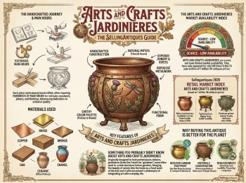 Arts And Crafts Jardinieres Guide Infographic
