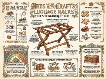 Arts And Crafts Luggage Racks Guide Infographic