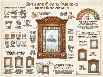 Arts And Crafts Mirrors Guide Infographic