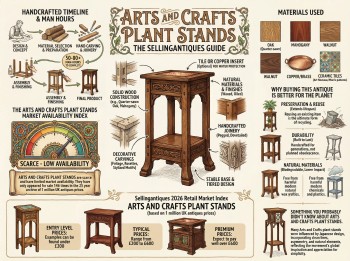 Arts And Crafts Plant Stands Guide Infographic