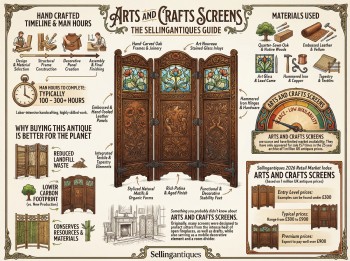 Arts And Crafts Screens Guide Infographic