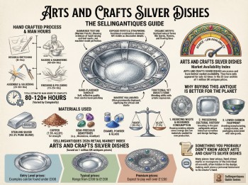 Arts And Crafts Silver Dishes Guide Infographic